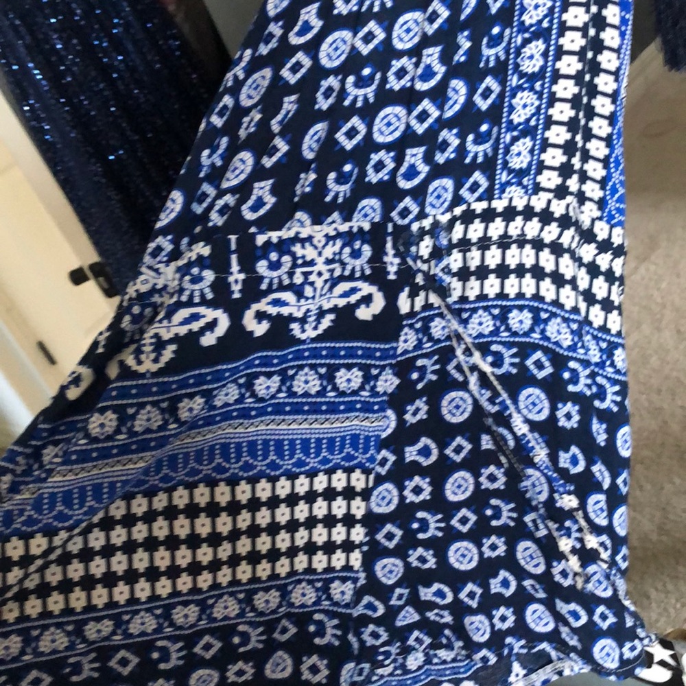 Blue patterned romper - Picture 3 of 4